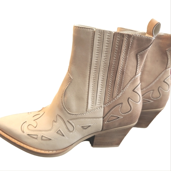 🤍Dolce Vita🤍 Ramson Western Boot in Dune Multi Leather....Size 7 - Picture 3 of 10